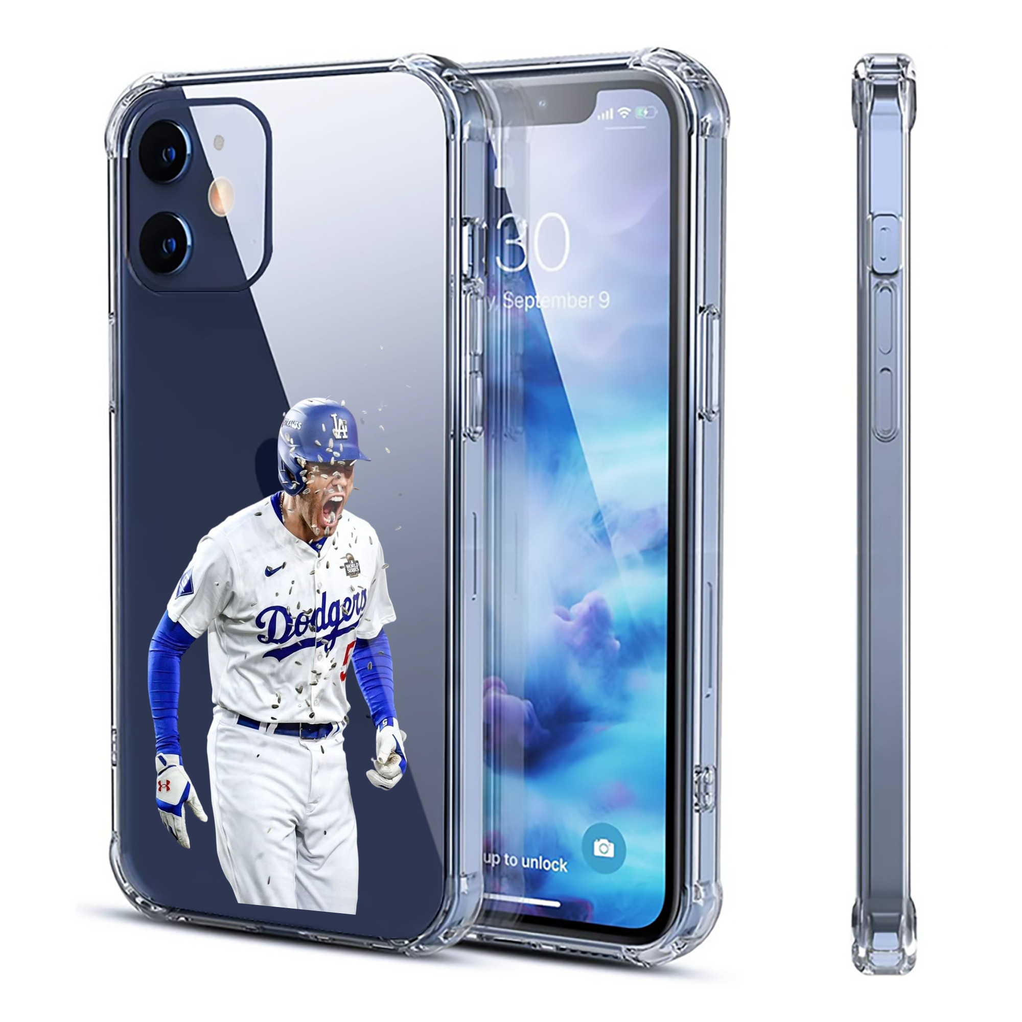  Clear IPhone 12 Case – Soft TPU With UV Print – Enhanced Drop Protection, Precise Fit, Anti-Fingerprint, Customizable Design, Scratch-Resistant, Yellow-Resistant